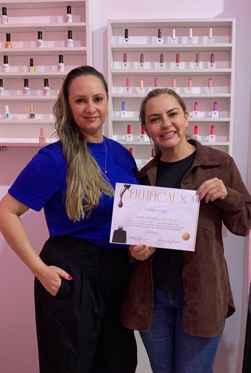 Aluna certificada com a Natalia Sian