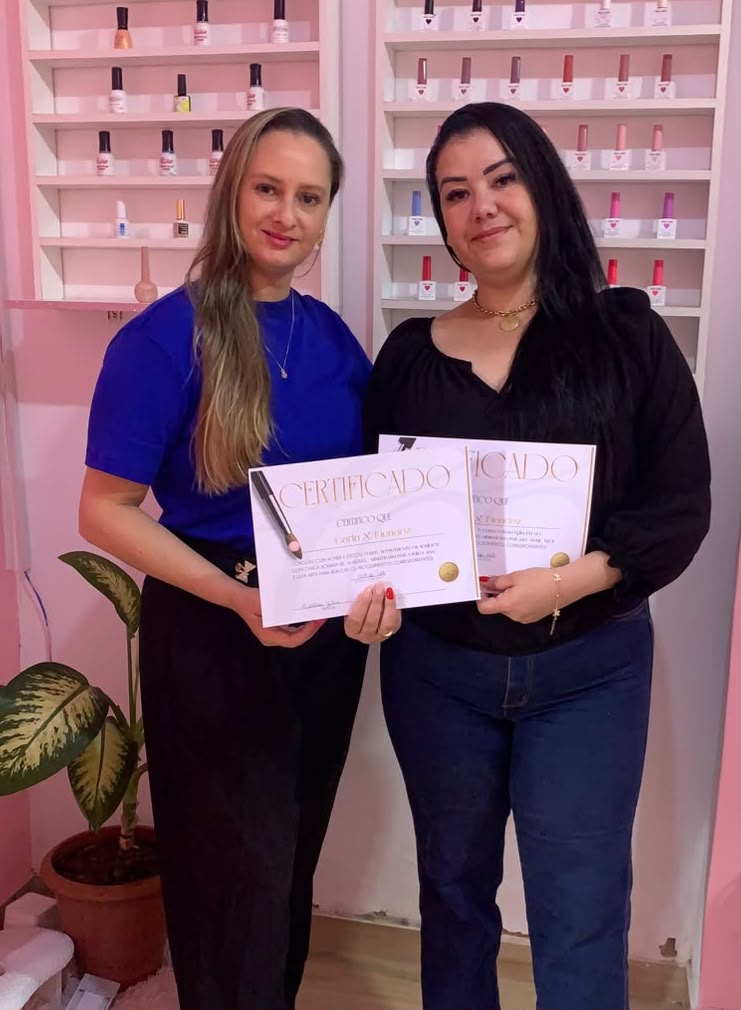 Aluna certificada com a Natalia Sian